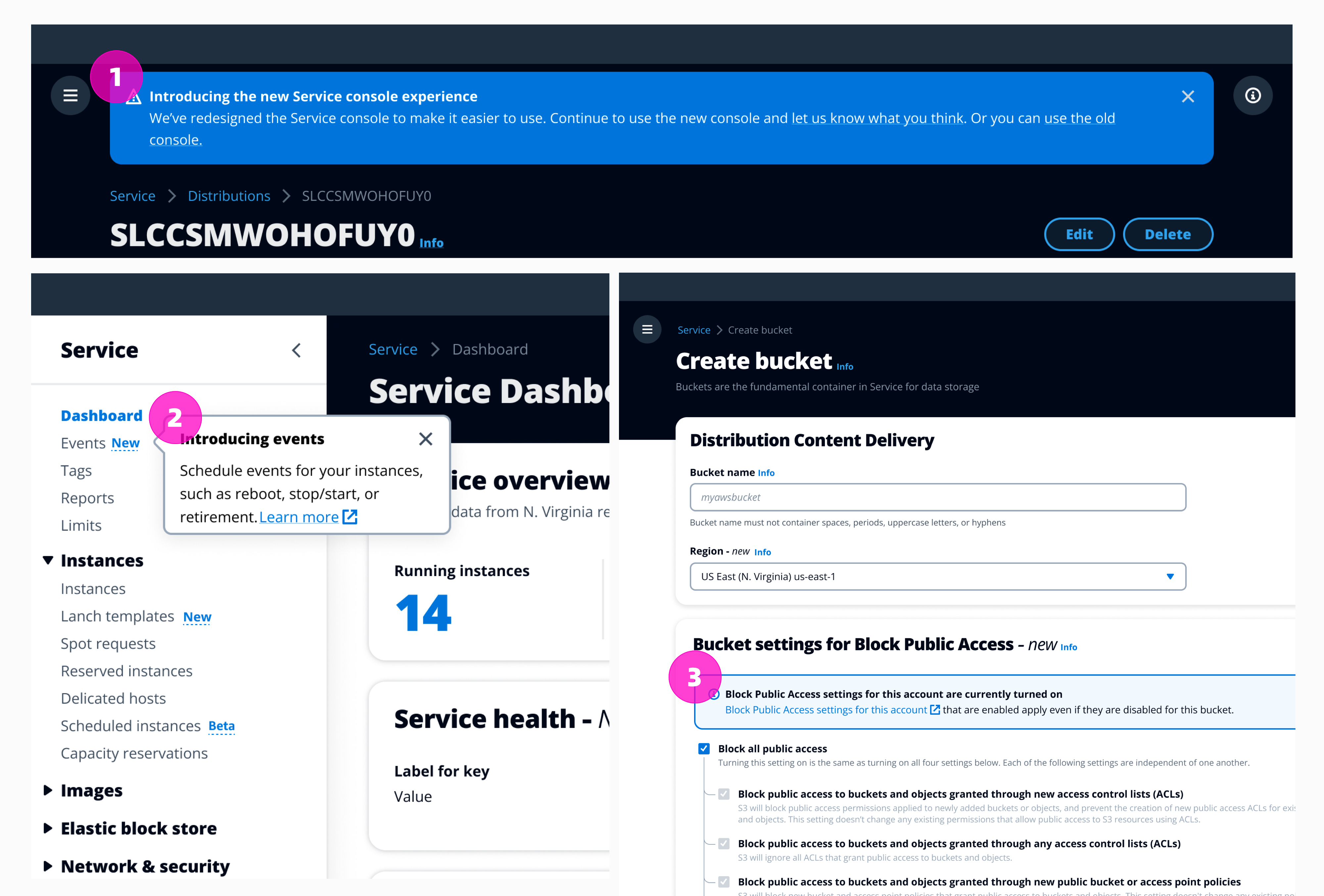 CloudScape Design System 新功能发布设计模式